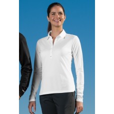 Nike Ladies Long Sleeve Dri-Fit Stretch Tech Polo (545322)
