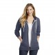 District Women's Perfect Tri French Terry Full-Zip Hoodie (DT456)