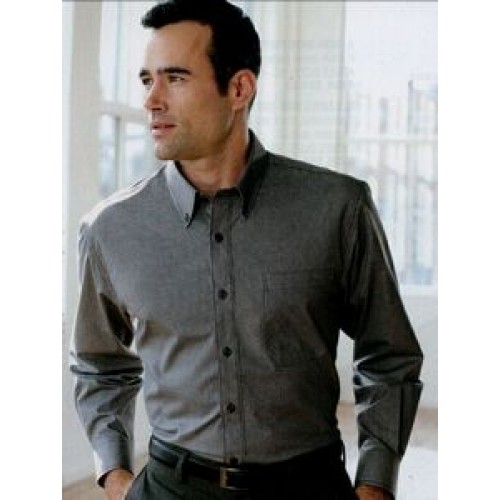 Red House Mens Mini-Check Non-Iron Button-Down Shirt