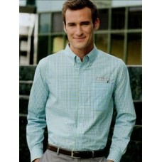 Port Authority Long Sleeve Gingham Easy Care Shirt (S654)