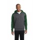 Sport-Tek Colorblock Tech Fleece 1/4-Zip Hooded Sweatshirt (ST249)