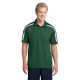 Sport-Tek Tricolor Shoulder Micropique Sport-Wick Polo Shirt (ST658) 